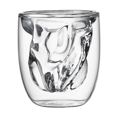 Стаканы elements earth 2 шт. (qdo) прозрачный 6x7x6 см.