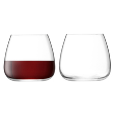 Набор из 2 стаканов для вина wine culture (lsa international) прозрачный 8x9x9 см.