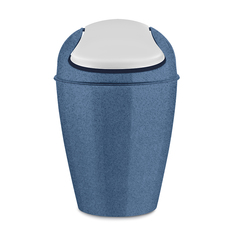 Корзина для мусора del s organic (koziol) синий 21x33x21 см.