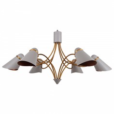 Подвесная люстра lovato (favourite) серый 104 см.