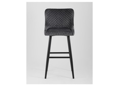 Стул барный ститч (stool group) серый 48x109x42 см.