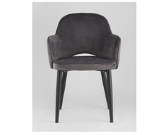 Стул венера (stool group) серый 57x83x63 см.