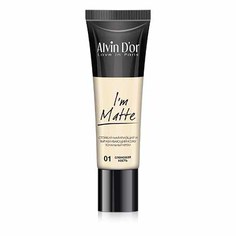 Alvin D`or, Тональный крем Im Matte, тон 01