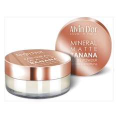 Alvin D`or, Пудра для лица Mineral Banana Matte