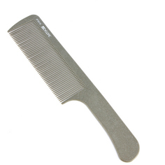 Dewal, Расческа для стрижки под машинку, микрофибра, серая, 25,8 см