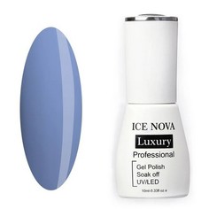 Ice Nova, Гель-лак Luxury №013, Cerulean