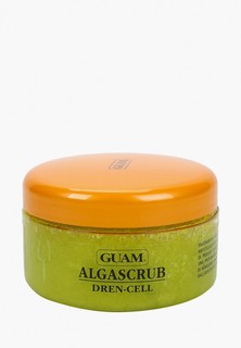 Скраб для тела Guam Скраб для тела с эфирными маслами дренажный, Линия ALGASCRUB, 300 мл.
