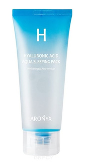 Domix, Увлажняющая ночная маска с гиалуроновой кислотой Aronyx Hyaluronic Acid Aqua Sleeping Pack, 100 мл Medi Flower