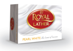 Domix, Мыло туалетное Royal Lather Pearl White, 125 г Savannah Soap