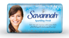 Domix, Мыло туалетное Свежесть минералов Sparkling Fresh, 100 г Savannah Soap