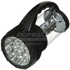Фонарь ручной Облик 6007 12+16 LED, цвет корпуса