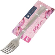 Вилка столовая Daniks Amira, 3 шт