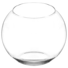 Ваза для цветов стеклянная настольная, 10.3 см, Flora 43417 Pasabahce