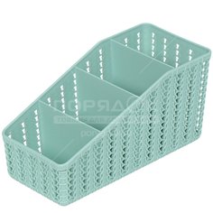 Органайзер для мелочей Idea Вязание M 2382 фисташковый, 10х20х10.5 см