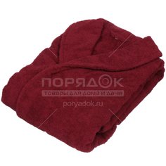 Халат махровый женский 220 бордовый, р. 48 Вышневолоцкий текстиль