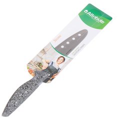 Нож кухонный стальной Attribute STONE AKN015 сантоку, 15 см