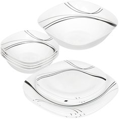 Сервиз столовый из стеклокерамики, 15 предметов, Токио K1306-2 Daniks