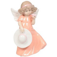 Фигурка декоративная Девочка со шляпкой, 14 см, Y6-2118 I.K