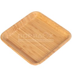 Блюдо бамбуковое Y6-2575 I.K прямоугольное, 23 см