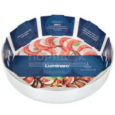 Форма для выпечки жаропрочная стеклянная Luminarc Diwali N2946 круглая, 30 см