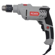 Дрель сетевая ударная Ресанта ДУ-15/850 75/8/3, 0-3000 об/мин, 0.85 кВт, 13 мм