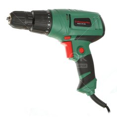 Дрель-шуруповерт сетевая Hammerflex DRL400A, 1 скорость, 0-750 об/мин, 0.28 кВт, 10 мм