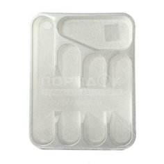 Лоток для столовых приборов Idea М 1140 мрамор, 33.5x4.8x26 см