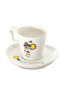 Чашка с блюдцем 0,4л, 2шт BERGHOFF