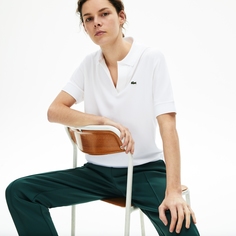 Женское поло Lacoste Flowy Pique Loose Fit