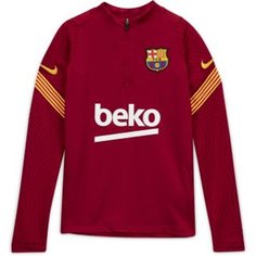 Футболка для футбольного тренинга для школьников FC Barcelona Strike Nike