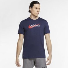 Мужская футболка для тренинга с логотипом Swoosh Nike Dri-FIT
