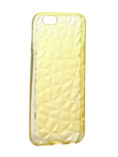 Чехол Krutoff для APPLE iPhone 6 / 6S Crystal Silicone Yellow 11901