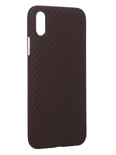 Чехол Red Line для APPLE iPhone XR Carbon Matte Red УТ000021542