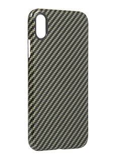 Чехол Red Line для APPLE iPhone XR Carbon Glossy Green УТ000021538