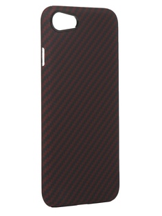 Чехол Red Line для APPLE iPhone SE 2020 Carbon Matte Red УТ000021531