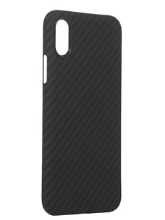 Чехол Red Line для APPLE iPhone X Carbon Matte Grey УТ000021534