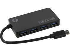 Аксессуар VCOM Type-C - 4xUSB3.0 F DH302C