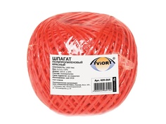 Шпагат полипропиленовый Aviora ПП 1600 текс, бобина 200g Red 409-064