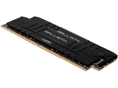 Модуль памяти Ballistix Black DDR4 DIMM 2400MHz PC19200 CL16 - 8Gb Kit (2x4Gb) BL2K4G24C16U4B