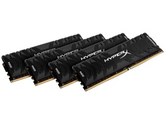 Модуль памяти HyperX Predator DDR4 DIMM 3600MHz PC4-28800 CL17 - 64Gb KIT (4x16Gb) HX436C17PB3K4/64