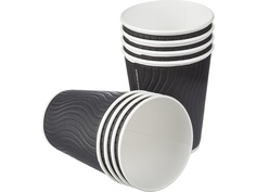 Одноразовые стаканы Huhtamaki NDW12 300ml Black 40шт 771W1200-2406/2