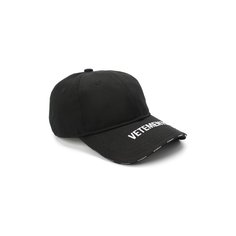 Хлопковая бейсболка Vetements