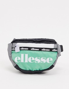 Зеленая сумка-кошелек на пояс ellesse-Зеленый