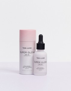Сыворотка-автозагар с гиалуроновой кислотой и SPF 30 "Super Glow" от Tan-Luxe-Прозрачный