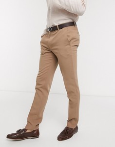 Бежевые брюки скинни Avail London-Коричневый цвет