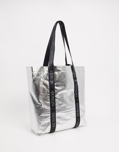 Серебристая сумка Nunoo-Серебряный