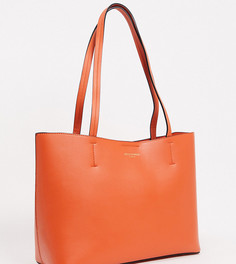 Оранжевая структурированная сумка-тоут Accessorize-Оранжевый
