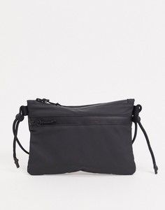 Ультралегкая черная сумка через плечо Rains 1350-Черный