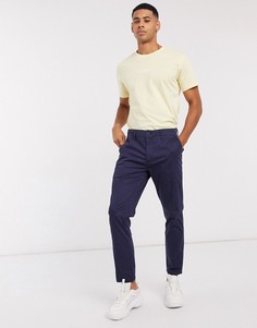 Узкие чиносы до щиколотки Calvin Klein Jeans-Темно-синий