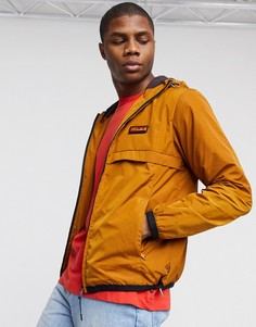 Нейлоновая куртка с капюшоном Scotch & Soda-Коричневый цвет